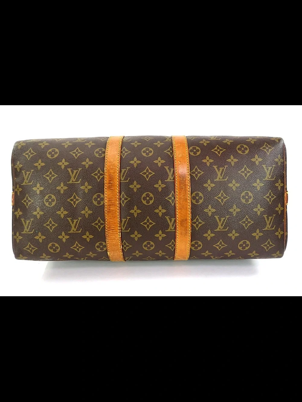 Louis Vuitton Brown Monogram Keepall Duffel Bag